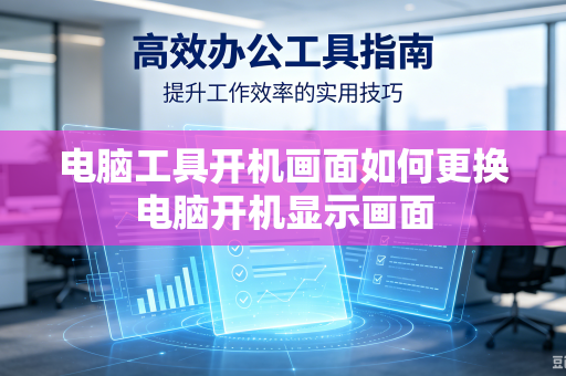 电脑工具开机画面如何更换电脑开机显示画面