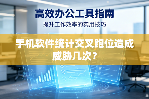手机软件统计交叉跑位造成威胁几次？