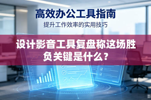 设计影音工具复盘称这场胜负关键是什么？