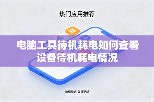 电脑工具待机耗电如何查看设备待机耗电情况