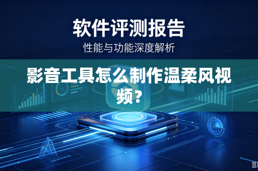 影音工具怎么制作温柔风视频？
