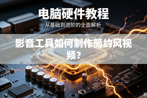影音工具如何制作简约风视频？