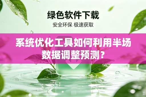 系统优化工具如何利用半场数据调整预测？