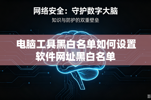 电脑工具黑白名单如何设置软件网址黑白名单