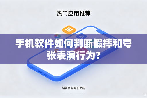 手机软件如何判断假摔和夸张表演行为？