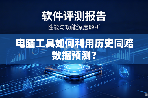 电脑工具如何利用历史同赔数据预测？