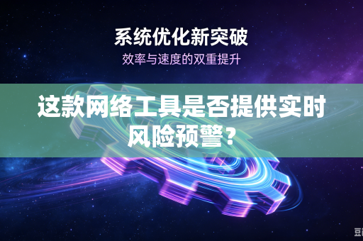 这款网络工具是否提供实时风险预警？