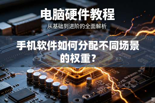 手机软件如何分配不同场景的权重？
