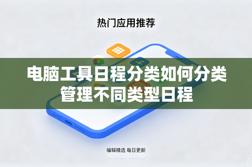 电脑工具日程分类如何分类管理不同类型日程