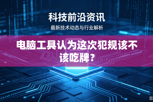 电脑工具认为这次犯规该不该吃牌？