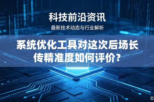 系统优化工具对这次后场长传精准度如何评价？