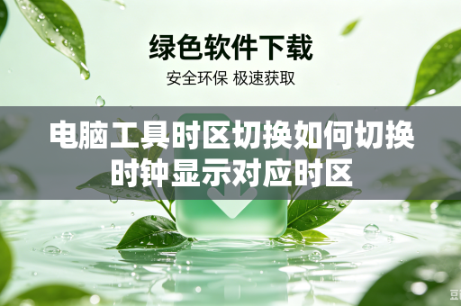 电脑工具时区切换如何切换时钟显示对应时区