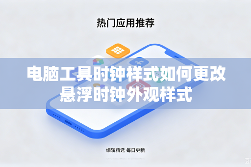 电脑工具时钟样式如何更改悬浮时钟外观样式