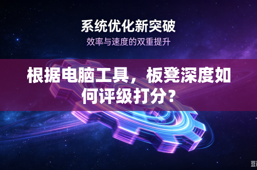 根据电脑工具，板凳深度如何评级打分？