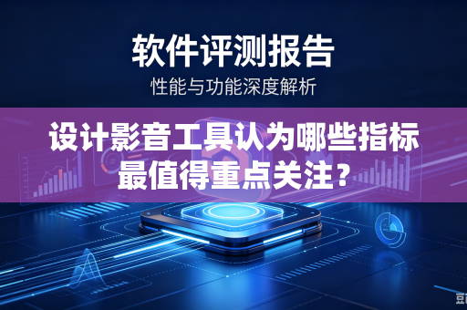 设计影音工具认为哪些指标最值得重点关注?-第1张图片-电脑手机工具软件下载 - 免费实用工具合集 | 联启科技 设计影音工具认为哪些指标最值得重点关注?-第1张图片-电脑手机工具软件下载 - 免费实用工具合集 | 联启科技