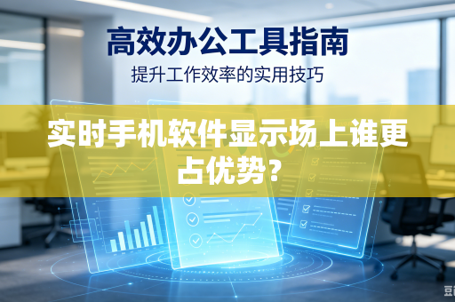 实时手机软件显示场上谁更占优势？