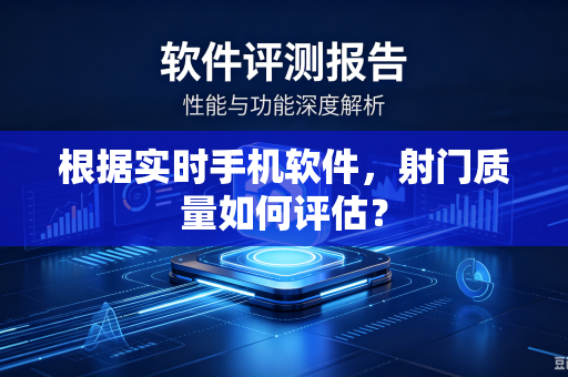 根据实时手机软件，射门质量如何评估？