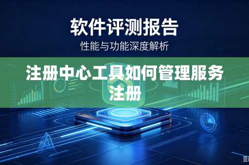 注册中心工具如何管理服务注册