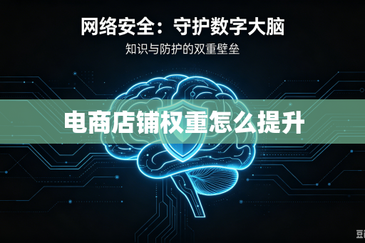 电商店铺权重怎么提升