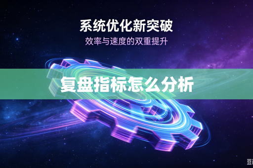 复盘指标怎么分析