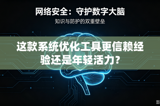 这款系统优化工具更信赖经验还是年轻活力？