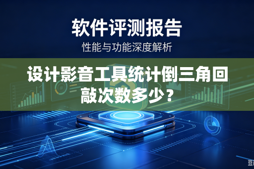 设计影音工具统计倒三角回敲次数多少？