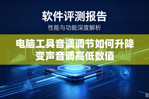 电脑工具音调调节如何升降变声音调高低数值