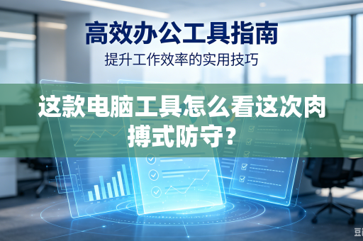这款电脑工具怎么看这次肉搏式防守？