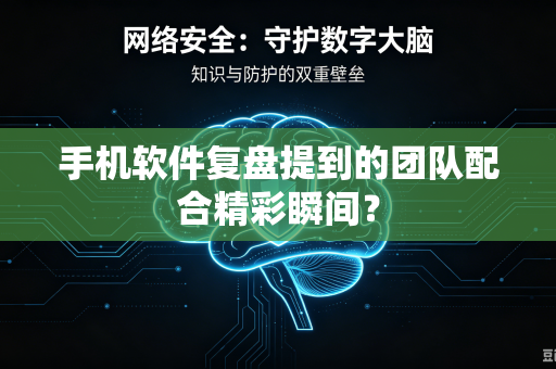 手机软件复盘提到的团队配合精彩瞬间？