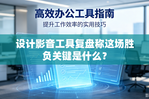 设计影音工具复盘称这场胜负关键是什么？