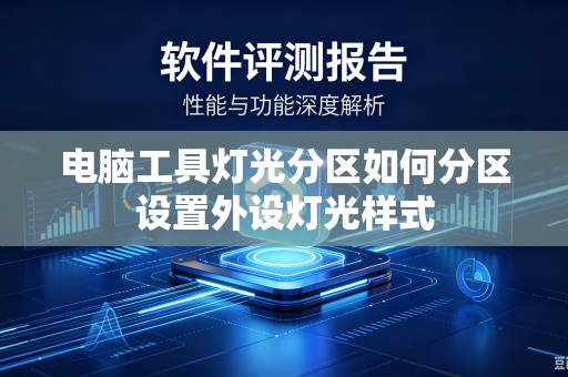 电脑工具灯光分区如何分区设置外设灯光样式
