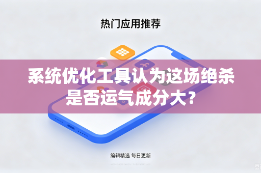 系统优化工具认为这场绝杀是否运气成分大？