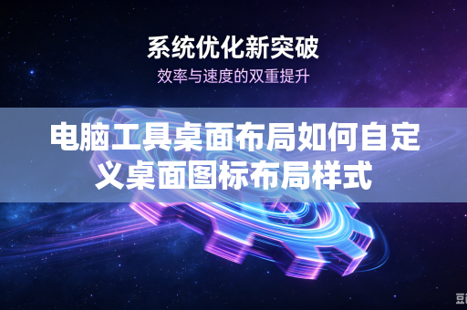 电脑工具桌面布局如何自定义桌面图标布局样式