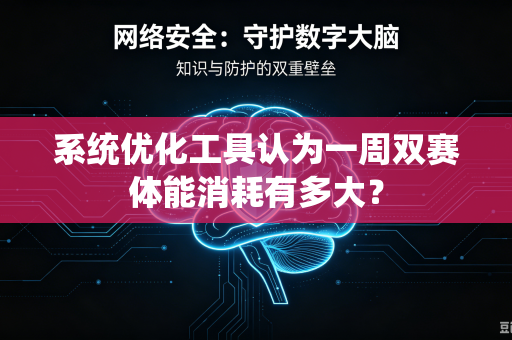 系统优化工具认为一周双赛体能消耗有多大？