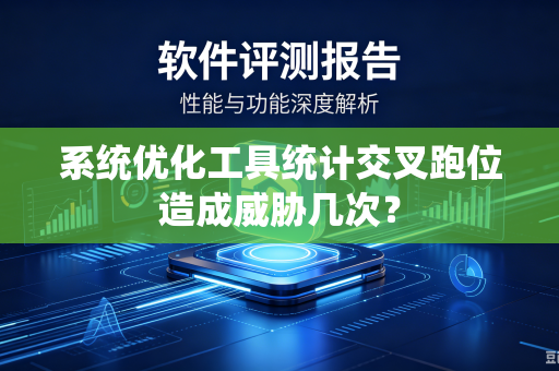 系统优化工具统计交叉跑位造成威胁几次？