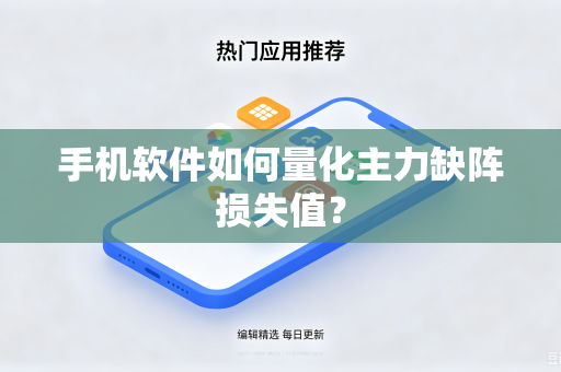 手机软件如何量化主力缺阵损失值？