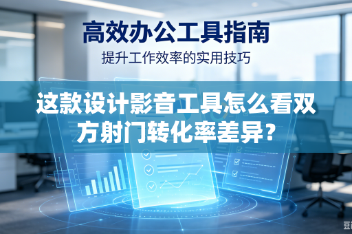 这款设计影音工具怎么看双方射门转化率差异？