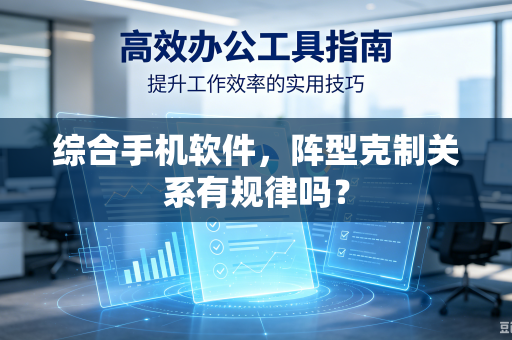 综合手机软件，阵型克制关系有规律吗？