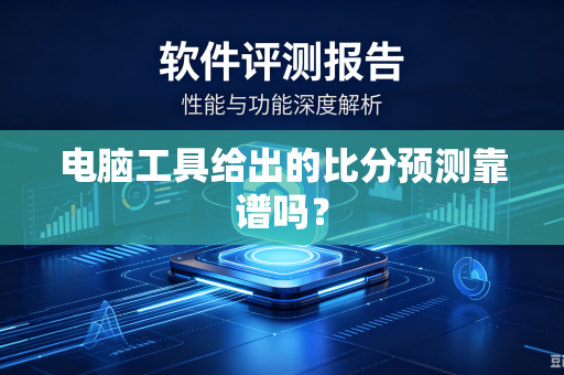电脑工具给出的比分预测靠谱吗？