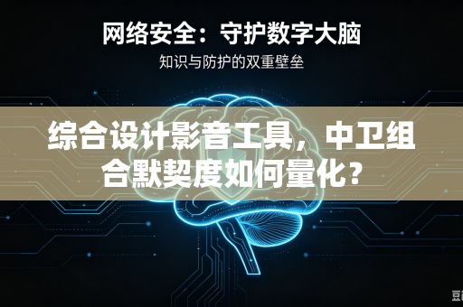 综合设计影音工具，中卫组合默契度如何量化？