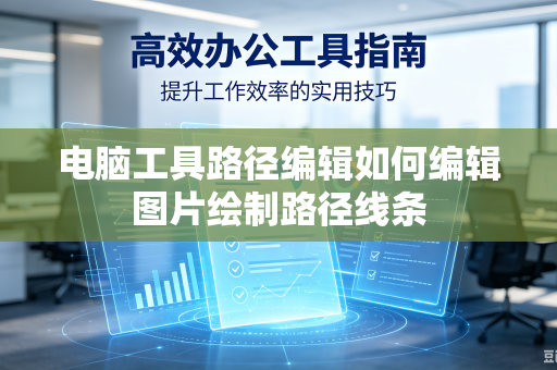 电脑工具路径编辑如何编辑图片绘制路径线条