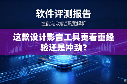 这款设计影音工具更看重经验还是冲劲？