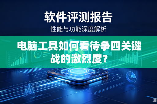 电脑工具如何看待争四关键战的激烈度？