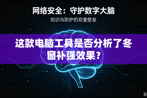 这款电脑工具是否分析了冬窗补强效果？