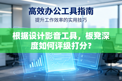 根据设计影音工具，板凳深度如何评级打分？