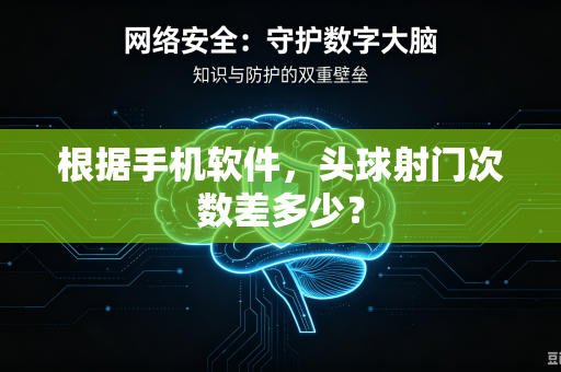 根据手机软件，头球射门次数差多少？