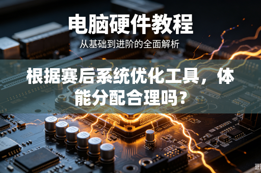 根据赛后系统优化工具，体能分配合理吗？