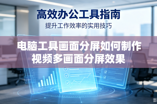 电脑工具画面分屏如何制作视频多画面分屏效果