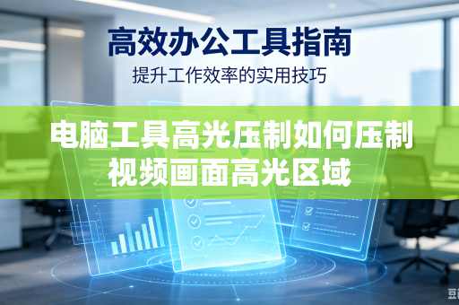 电脑工具高光压制如何压制视频画面高光区域