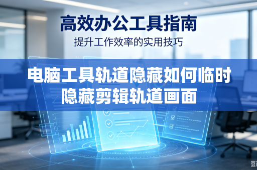 电脑工具轨道隐藏如何临时隐藏剪辑轨道画面
